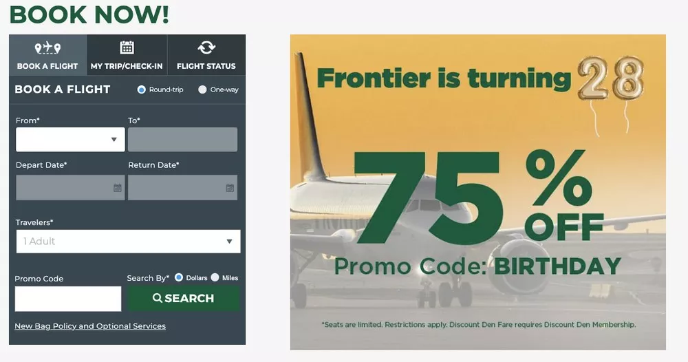 How To Save Big With Frontier Airlines Promo Codes